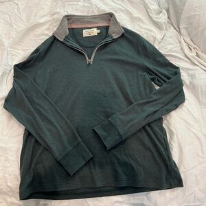 The Normal Brand Green Quarterzip